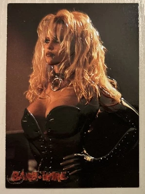 1996 Topps Barb Wire 'Embossed' | #E11 | Pamela Anderson - Image 1 of 2