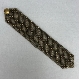Vintage Armband Flüssigmetall Bronzefarben - Bild 1 von 18