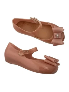 Vivienne Westwood x Mini Melissa Mary-Jane Orb ballet flats Size 11  Girl Pink - Picture 1 of 10