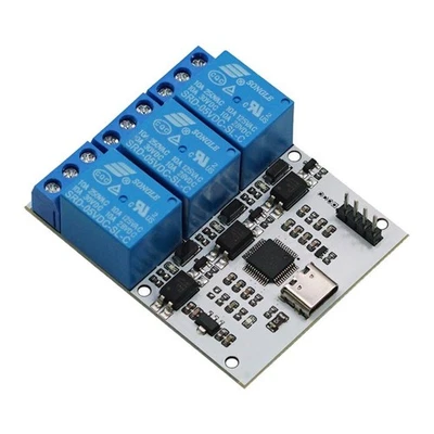 Relay Module 3 Channel USB to CH340 Serial Control Relay Module - Image 1 of 4