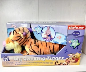 Rare NIB Disney Winnie the Pooh Plush Tigger Rocking Horse Musical Ride on - Picture 1 of 9
