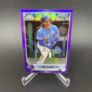 Actualización Topps Chrome 2022 🟣Purple Refractor 🟣Bobby Witt Jr #USC35 (RC) - Imagen 1 de 2