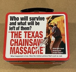 The Texas Chainsaw Massacre Metal Lunch Box Universal - Picture 1 of 9