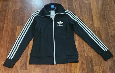 NEW Adidas 3 Stripes Europa TT Black White Track Jacket Korean Sz 085 US XS-SM - Image 1 of 4