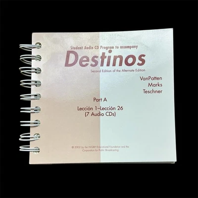 Destinos Student Edition Listening Comprehension Audio CD’s (Missing CD’s 2 & 3) - Image 1 of 4