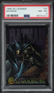 1995 Skybox DC Legends Batman #37 PSA 8 - Picture 1 of 2