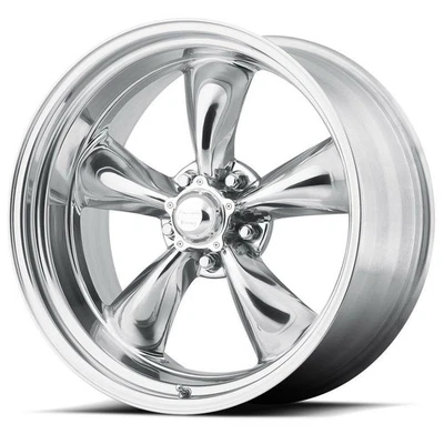 American Racing Vintage VN515 Torq Thrust II 20x10 5x5.5 Polished Wheel 20" 6mm - Image 1 of 4