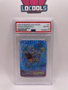PSA 8 Near Mint 2004 Pokémon Action Card Loudred Exploud lenticular - Picture 1 of 2