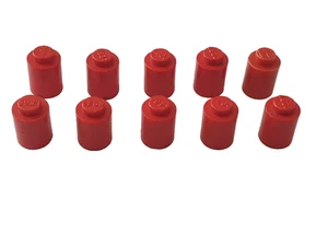 Lego 10x Stein rund - 1x1 - #3062b - Rot - Bild 1 von 1