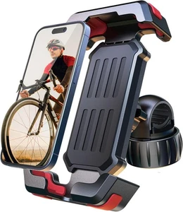 2025 New Upgraded Bike Phone Holder Handlebar - 1S Quick Install, Black - Picture 1 of 9