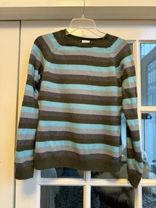 Columbia Strickpullover Damen M Medium gestreift Rundhals Langarm Outdoor - Bild 1 von 4