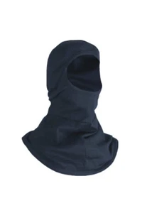 Flame Resistant Ultrasoft Knit Hood, 16 Cal Arc Rated, Made in USA, Navy - Picture 1 of 3