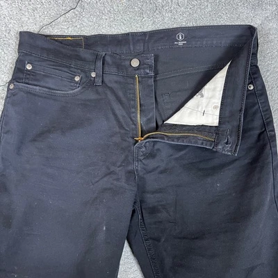 Levi 541 Jeans Mens 34x32 Black Athletic Fit All Seasons Tech Casual Office - Image 1 of 4