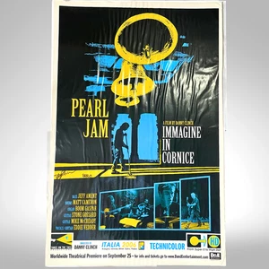 Pearl Jam Immagine in Cornice Ziegfeld Premiere Poster signiert Danny Clinch + DVD - Bild 1 von 10