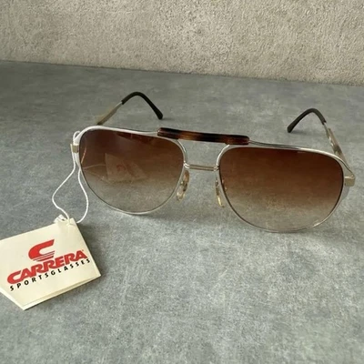 Rare Vintage CARRERA Sunglasses Brown Gradient Lenses Classic Style Unisex - Image 1 of 4