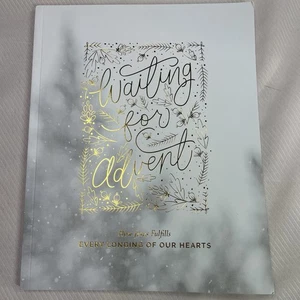 Waiting for Advent Devotional Journal Religious Prayer Book - Picture 1 of 6