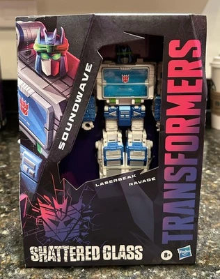 Transformers Shattered Glass Soundwave with Comic, MISB Hasbro Pulse Exclusive - Image 1 of 4