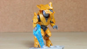 Mega Halo Bloks Construx UNSC Scorpion Clash Banished Elite Warlord (Gold) - Picture 1 of 1
