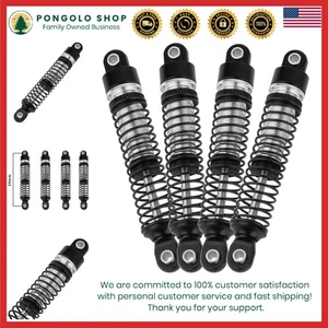 Ammortizzatore olio filettato lungo 59MM ammortizzatore per TRX4M nero - Foto 1 di 7