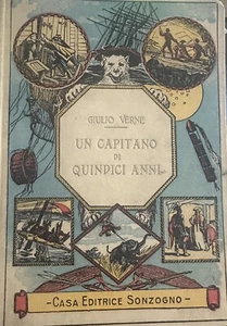 Mgz Giulio Verne UN CAPITANO DI QUINDICI ANNI Sonzogno Anni 20 - Foto 1 di 1