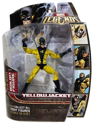 Figura de acción Marvel Legends Blob Series Yellowjacket (variante amarilla) NUEVA 2006 Foto 1 de 3