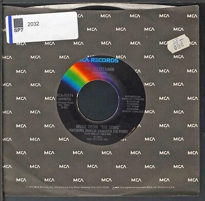 Music From "The Sting" - The Entertainer - 7" single 45rpm record - Image 1 of 3