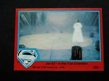 1978 Topps Superman Card # 131 Jor-El in the Trial Chamber (EX)