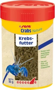 sera Crabs Natural 100ml Krebs Hauptfutter Süßwasser Meerwasser Aquarium - Bild 1 von 1