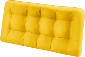 Tufted Bench Cushions for Outdoor Furniture, 44" X 19" Porch Swing Cushions Fill - Picture 1 of 12