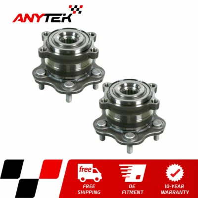 2x Rear Wheel Hub & Bearing for 2009-2019 Nissan GT-R Exc. Nismo / 2006-2007 M45 - Image 1 of 4