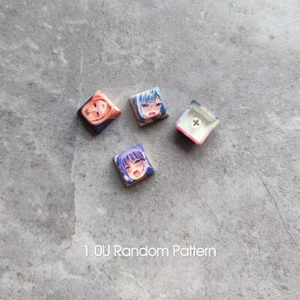 Anime Ahegao Waifu Keycaps XDA PBT For MX Mechanical Keyboards Random Pattern - Picture 1 of 13