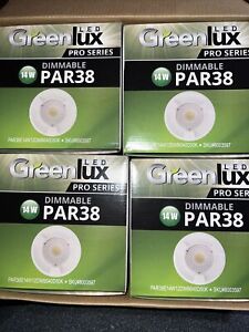 Greenlux LED Pro Series 14w Dimmable 5000k Par 38 (100w) Box Of 4 Pieces