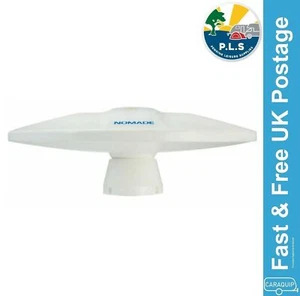 Caravan TV Aerial NOMAD Supergain 12v Antenna HDTV / DVBT /TNT Motorhome Camper - Picture 1 of 1