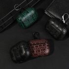 Full Protective Shell Crocodile Skin Pattern Leather Case For Apple AirPods Pro