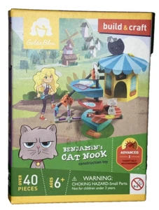 Goldie Blox Benjamin's Cat Nook Construction Toy Age 6+ Build & Craft - Picture 1 of 2