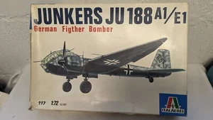 Vintage Italeri Junkers Ju 188 A1/E1 1/72 #117 - Picture 1 of 12