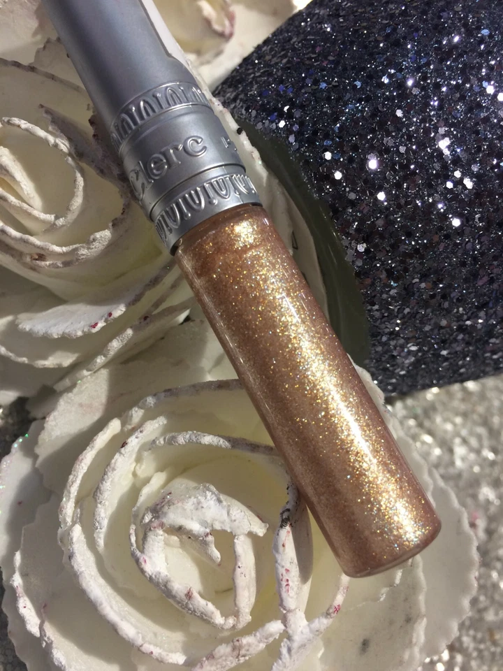 T LECLERC Brillante de Labios 18 Deslumbramiento De Oro Pastel Lentejuelas Valor - Imagen 1 de 1
