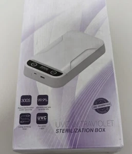 UVC Sterilization Box 99.9% Effective, Fast 300s, Portable & Rechargeable - Picture 1 of 3