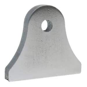 Weld-On 5/16-18 Large Threaded Mounting Tabs 1/4" Thick Steel MADE IN USA QTY 2 - Picture 1 of 5