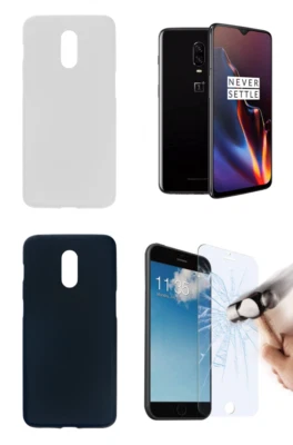 Funda Carcasa Silicona Gel TPU Para OnePlus 6T (4G) 6.41" + Protector Opcional