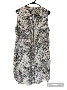 H&M Womens Size 14 Snake print dress sleeveless - Picture 1 of 12