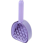  Purple Abs Wall Mounted Cat Litter Scoop Terrarium Cleaning Tool Poop Sifter