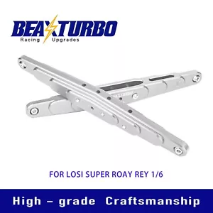 BeaxTurbo CNC Aluminum 7075# Rear Trailing Arms for LOSI Super rock rey SRR 1/6 - Picture 1 of 22