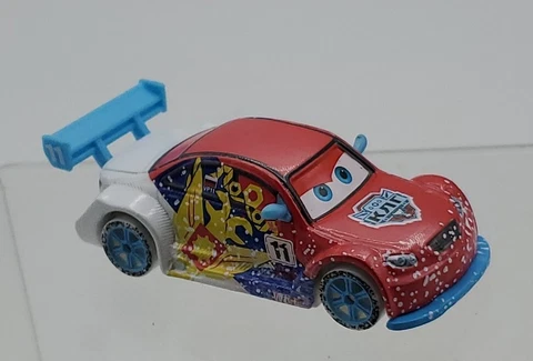 Disney / Pixar Cars, Ice Racers Die-Cast Car, Vitaly Petrov, 1:55 Scale  Mattel Cover