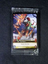 (12) World of Warcraft WoW TCG Nok'tal the Savage Drums Promo Extended Art Com