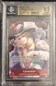 2022 Cavendish Box Topper OP01-008 Romance Dawn One Piece BGS 9.5 - Bild 1 von 2