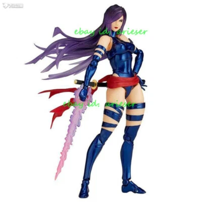 Kaiyodo Amazing Yamaguchi Revoltech Psylocke X-Men Action Figure In Stock New - Image 1 of 4