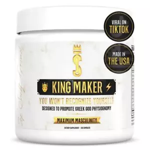King Maker 120 Caps 13`in,1 Anabolic Supplement for Men Maximum Masculinity\- - Picture 1 of 9