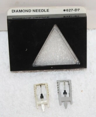 Panasonic 627-D7 Phono Cartridge Stylus NOS + 1 Used Stylus - Image 1 of 4