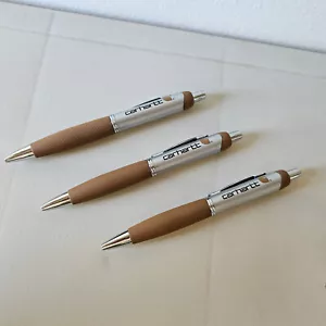 Very rare Lot/Set of 3 Carhartt Ball Point pens totally unused Carhart grip pen - Picture 1 of 18